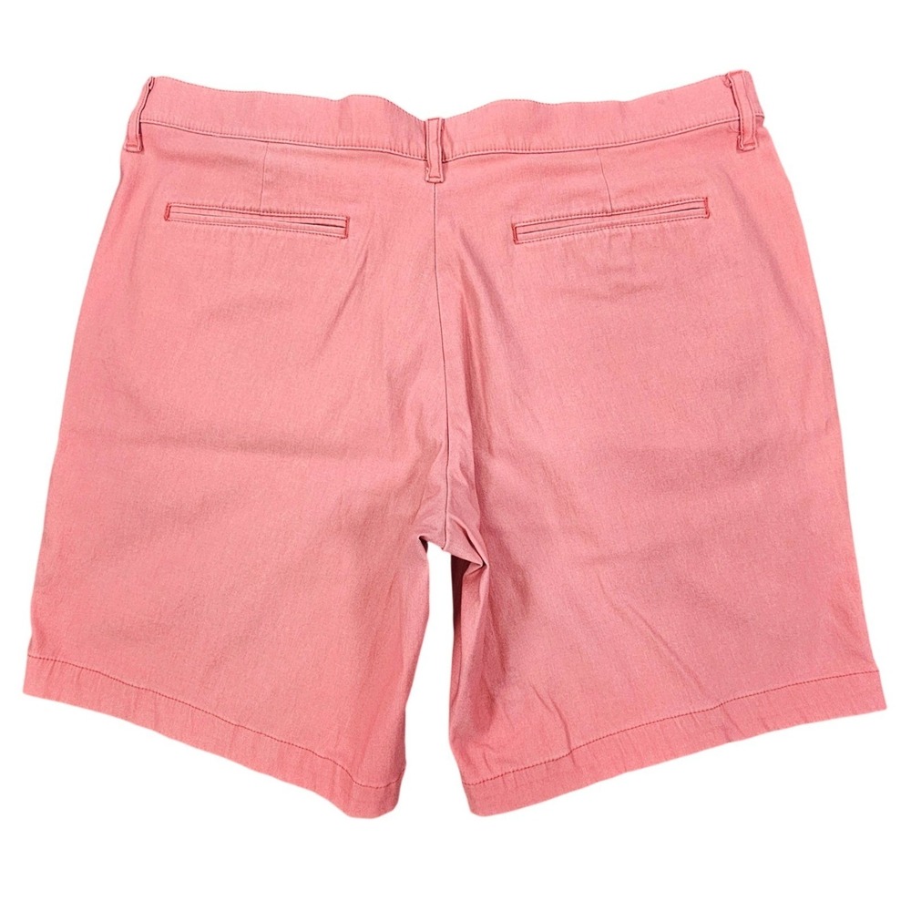 Mizzen+Main Men's‎ 36 Cane Collection Performance Chino Shorts Salmon Pink USA - Picture 6 of 13